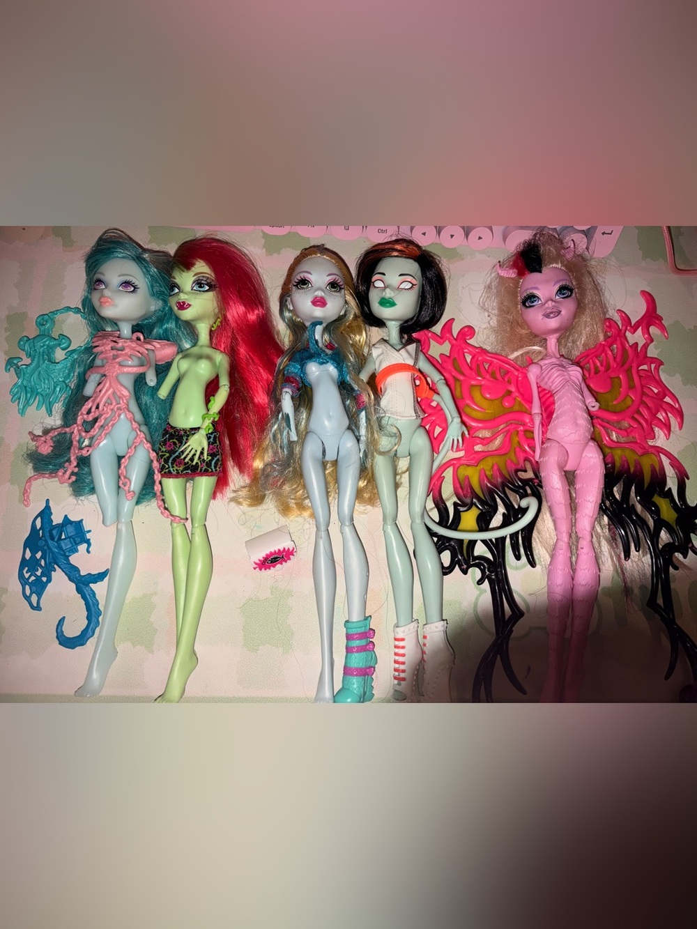 Monster high tlc lot of 5